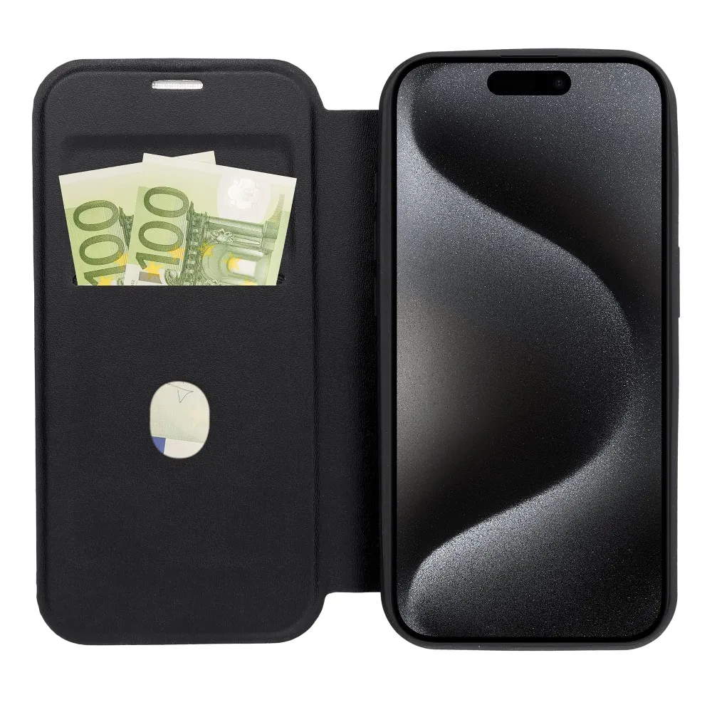 SMART MAG Book case compatible with MagSafe for IPHONE 15 black - Image 3