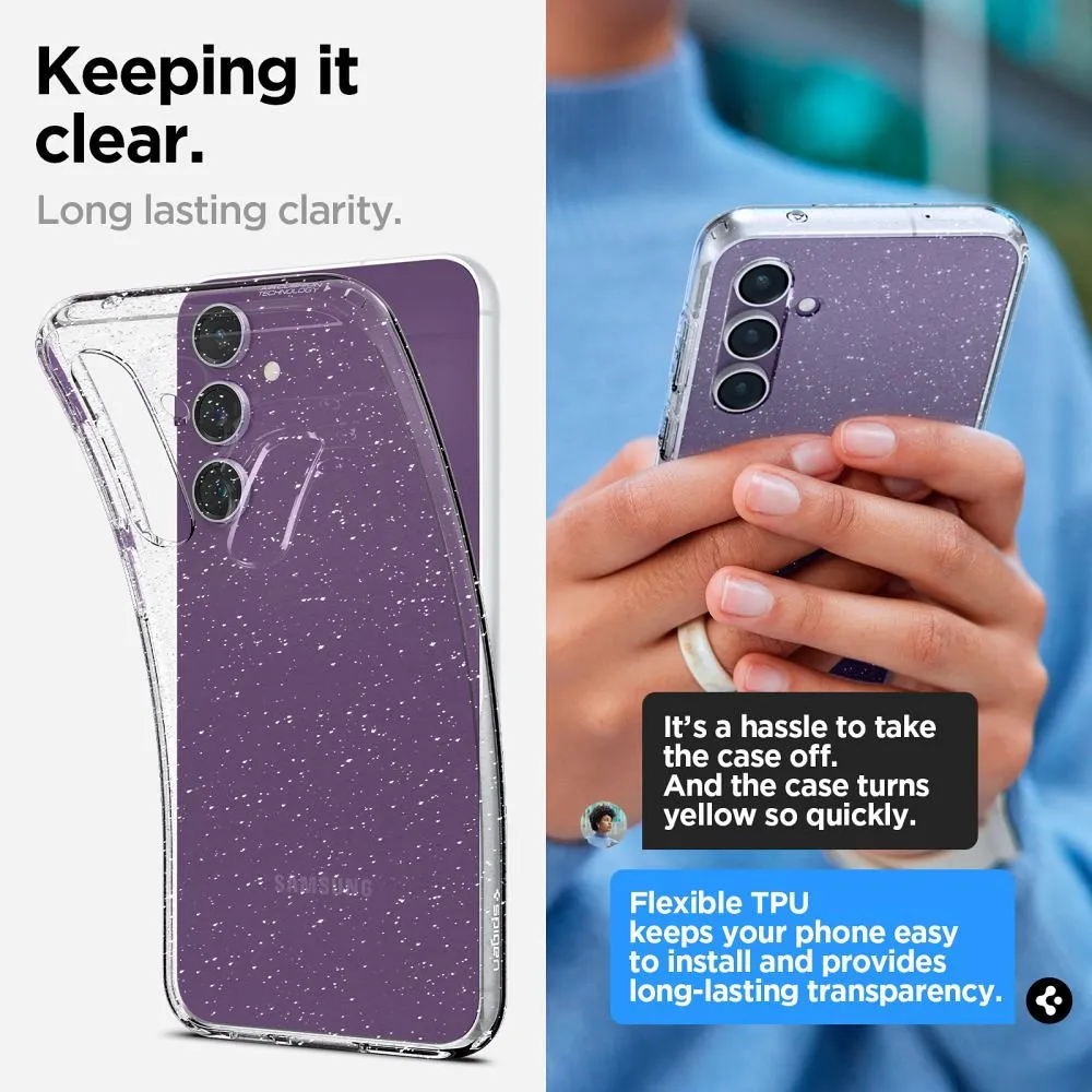 SPIGEN Liquid Crystal for SAMSUNG S23 FE glitter crystal - Image 12