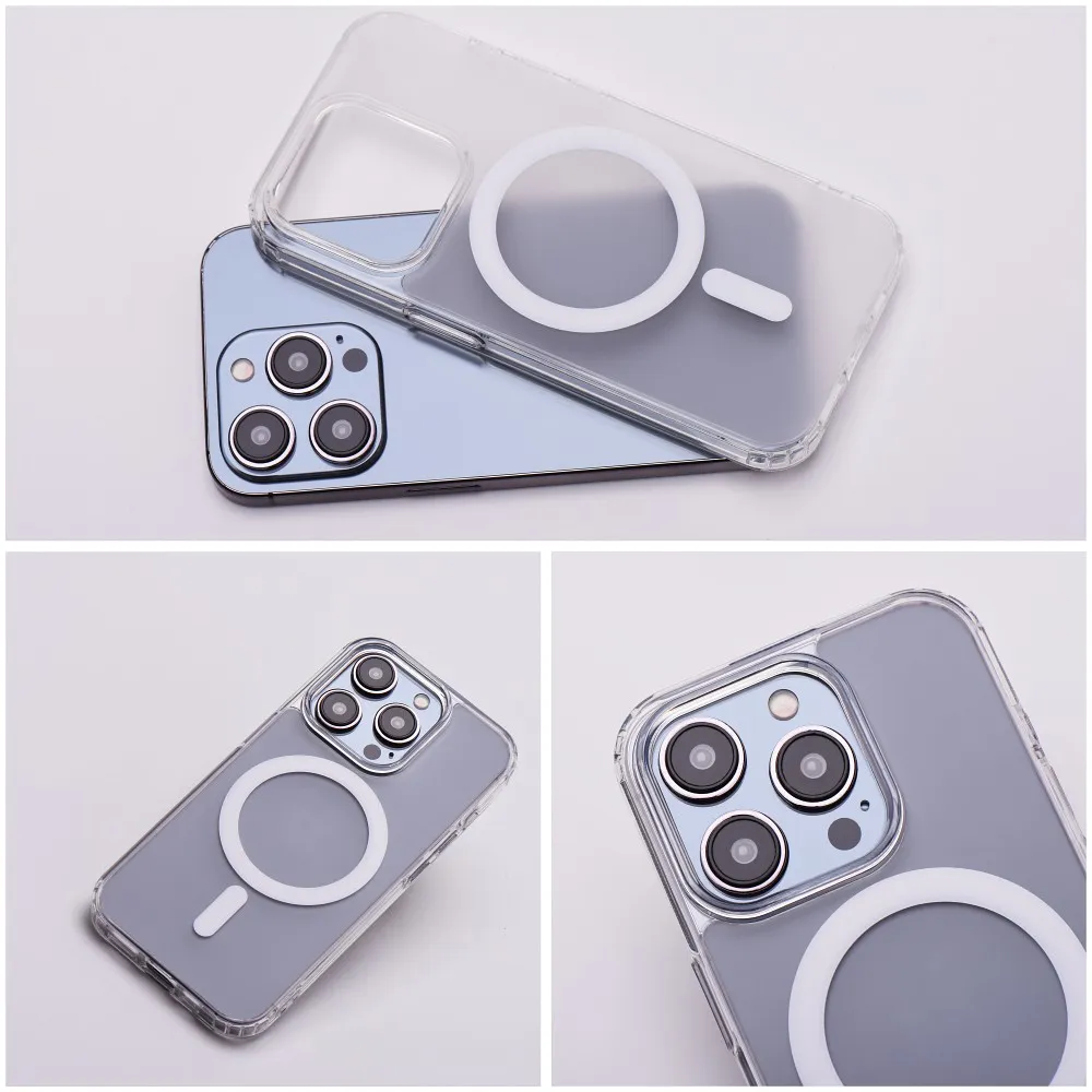 FROST MAG COVER case compatible with MagSafe for IPHONE 14 Plus transparent - Image 6