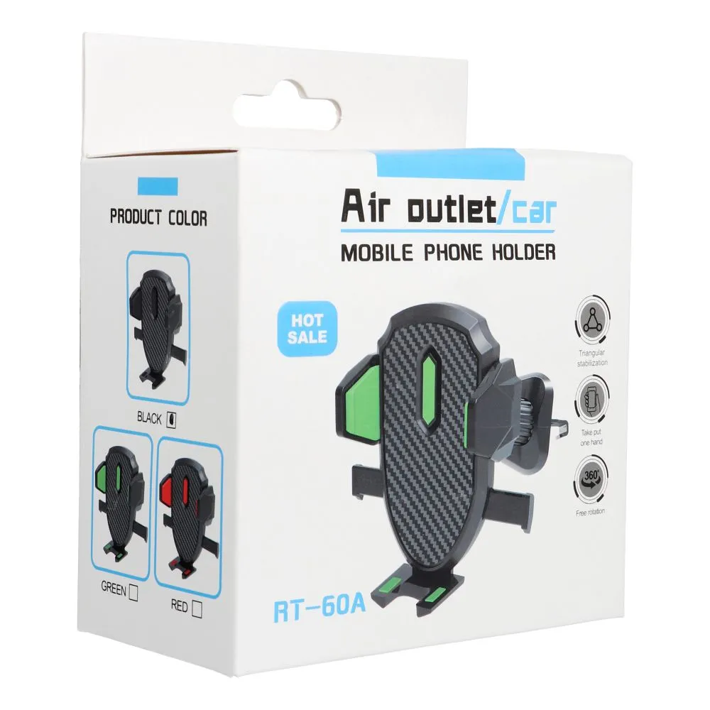 Car holder Air RT-60A for phone to air vent universal black - Image 6