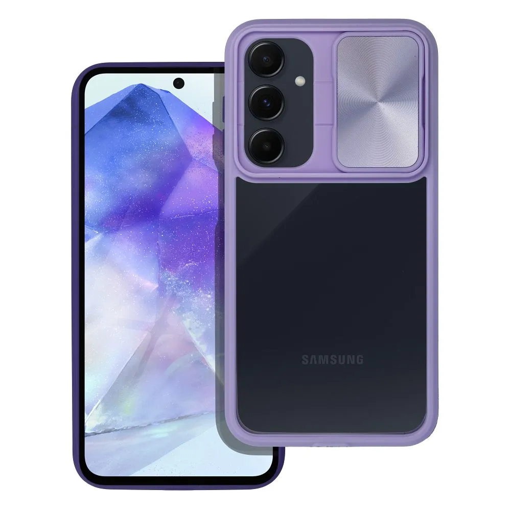 SLIDER case for SAMSUNG A55 5G purple
