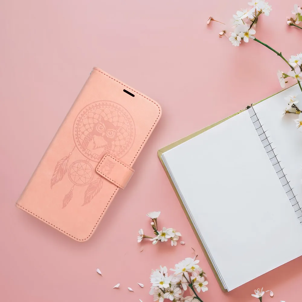 MEZZO Book case for XIAOMI Redmi 13C / POCO C65 dreamcatcher peach fuzz - Image 6