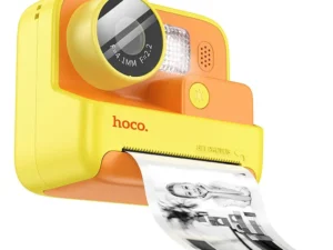 HOCO digital kids camera with printer DV200 yellow