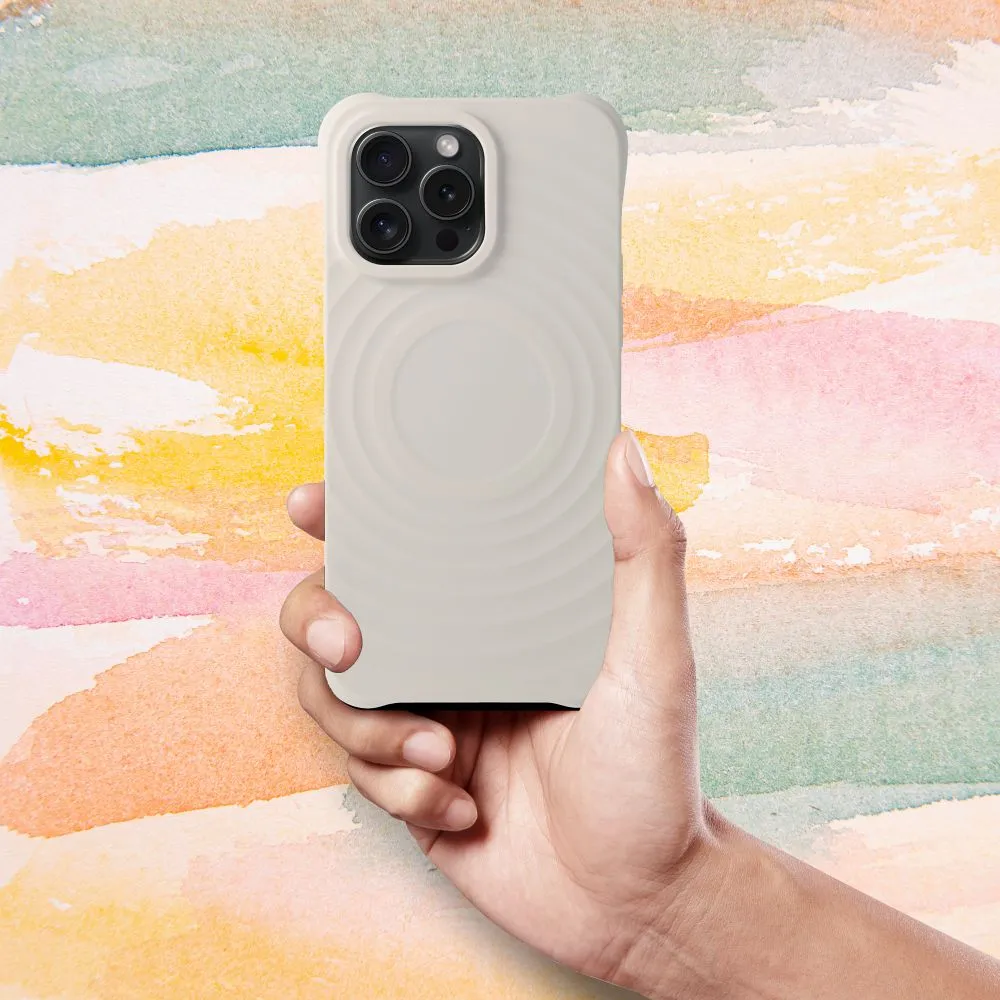 Silicone Zephyr Mag Cover compatible with MagSafe do IPHONE 15 PRO MAX white - Image 4