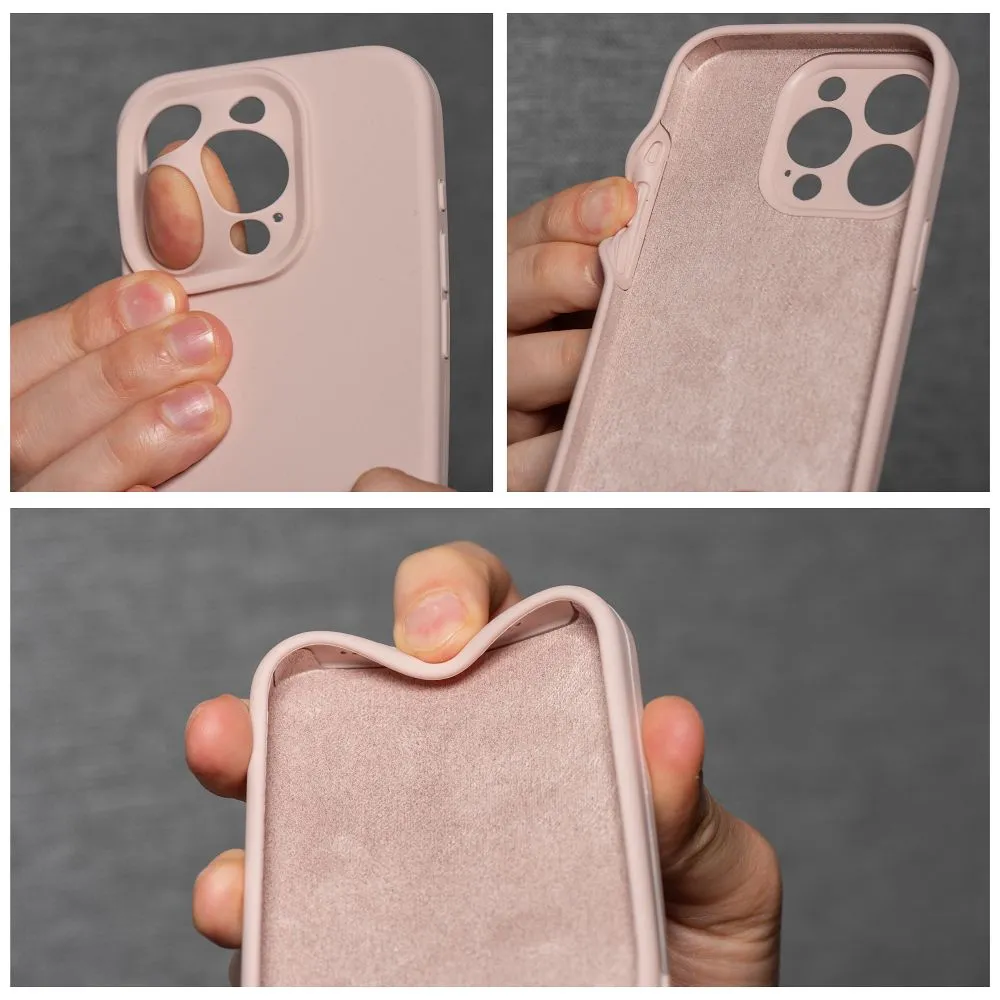 Case SILICONE 2mm for IPHONE 16 Pro Max sand pink - Image 4