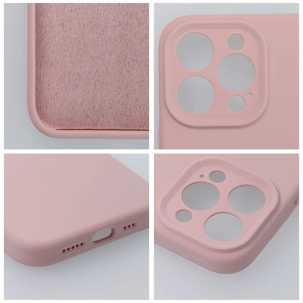 Case SILICONE 2mm for IPHONE 16 Pro Max sand pink - Image 3