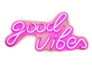 Neon LED na USB - Good vibes 3 model