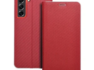 LUNA Book Carbon for SAMSUNG S21 FE red