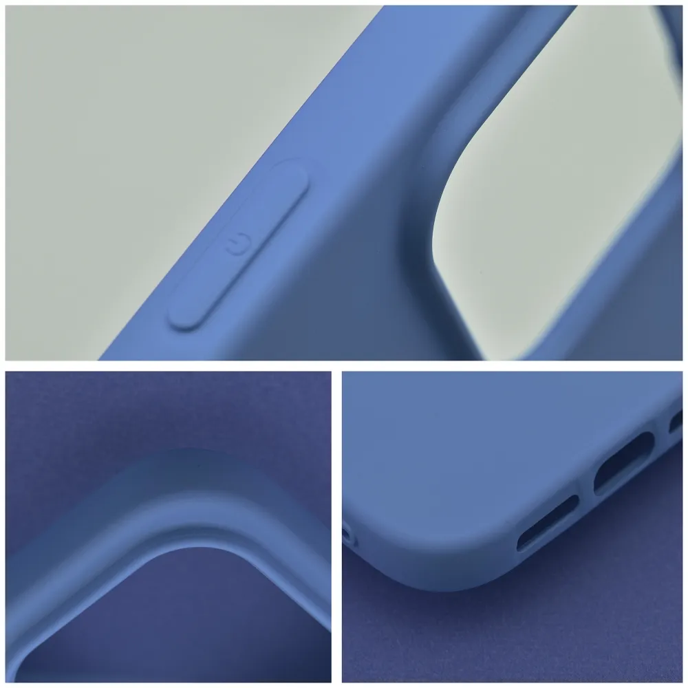 SILICONE case for IPHONE 16 Pro blue - Image 5