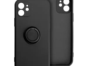 SILICONE RING case for IPHONE 16 Pro black