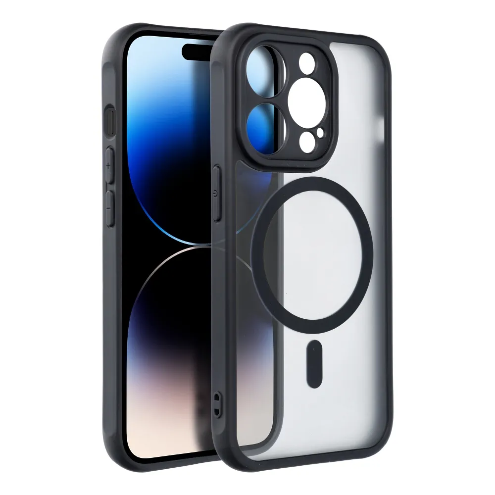 FULL MATTE MAG COVER case compatible with MagSafe for SAMSUNG A55 black - Image 3