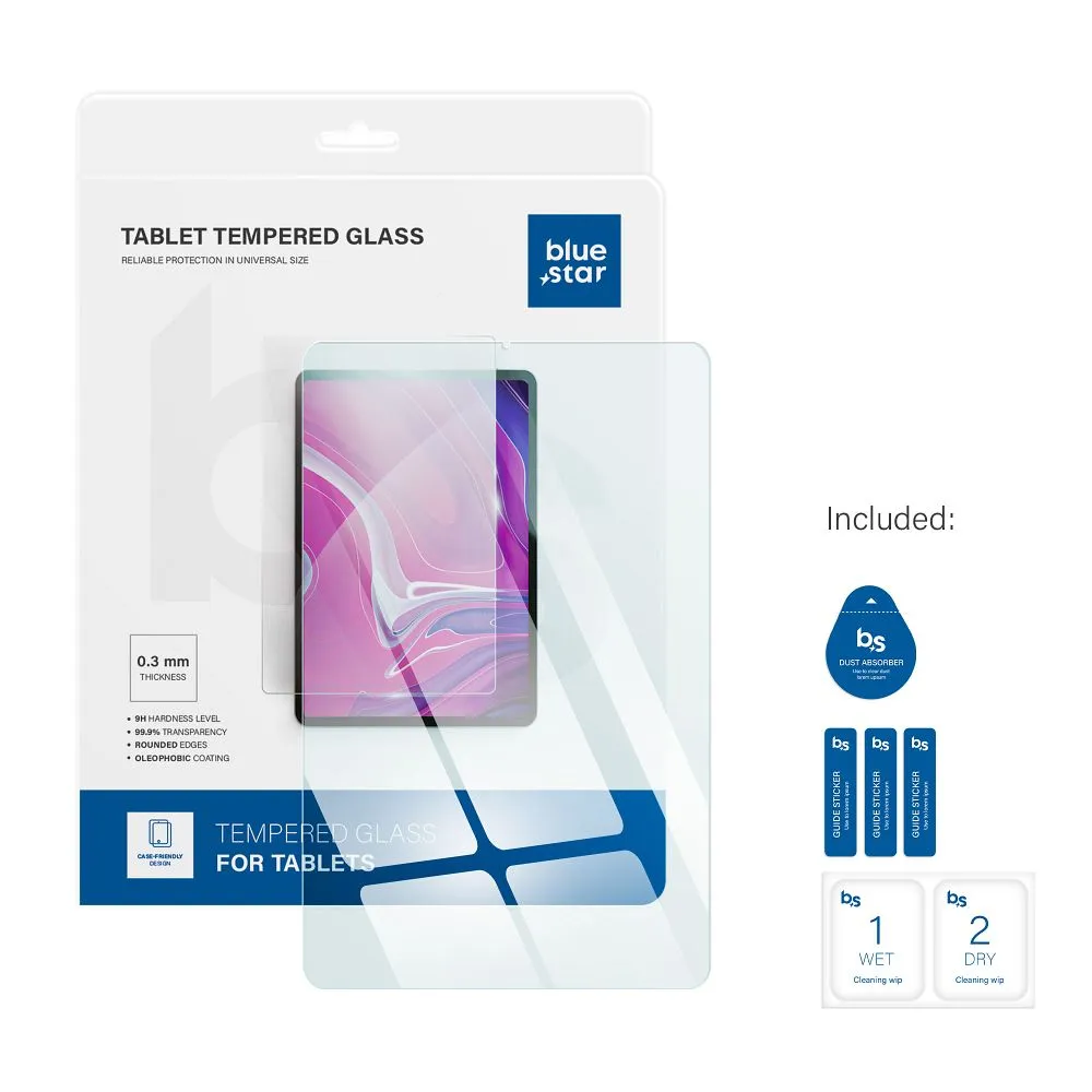 Tempered Glass Blue Star - SAMSUNG Galaxy Tab S6 Lite 10,4" 2024 - Image 4