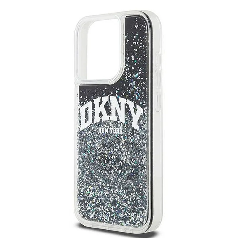 DKNY case for IPHONE 13 Pro DKHCP13LLBNAEK (DKNY HC Liquid Glitters W/Arch Logo) black - Image 6