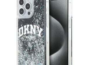 DKNY case for IPHONE 13 Pro Max DKHCP13XLBNAEK (DKNY HC Liquid Glitters W/Arch Logo) black