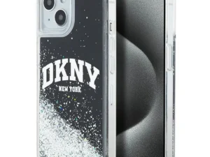 DKNY case for IPHONE 14 DKHCP14SLBNAEK (DKNY HC Liquid Glitters W/Arch Logo) black