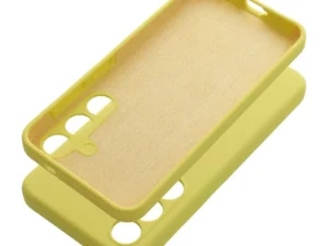 Case SILICONE 2mm for SAMSUNG S24 lemon