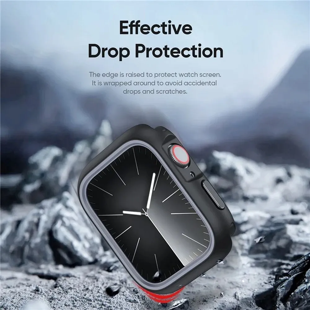 DUX DUCIS case BAMO for Apple Watch 7 / 8 / 9 41 mm black grey - Image 6