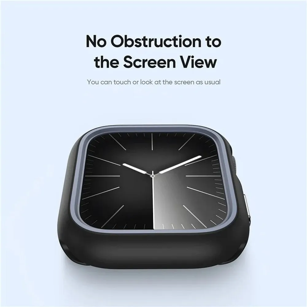 DUX DUCIS case BAMO for Apple Watch 7 / 8 / 9 41 mm black grey - Image 9