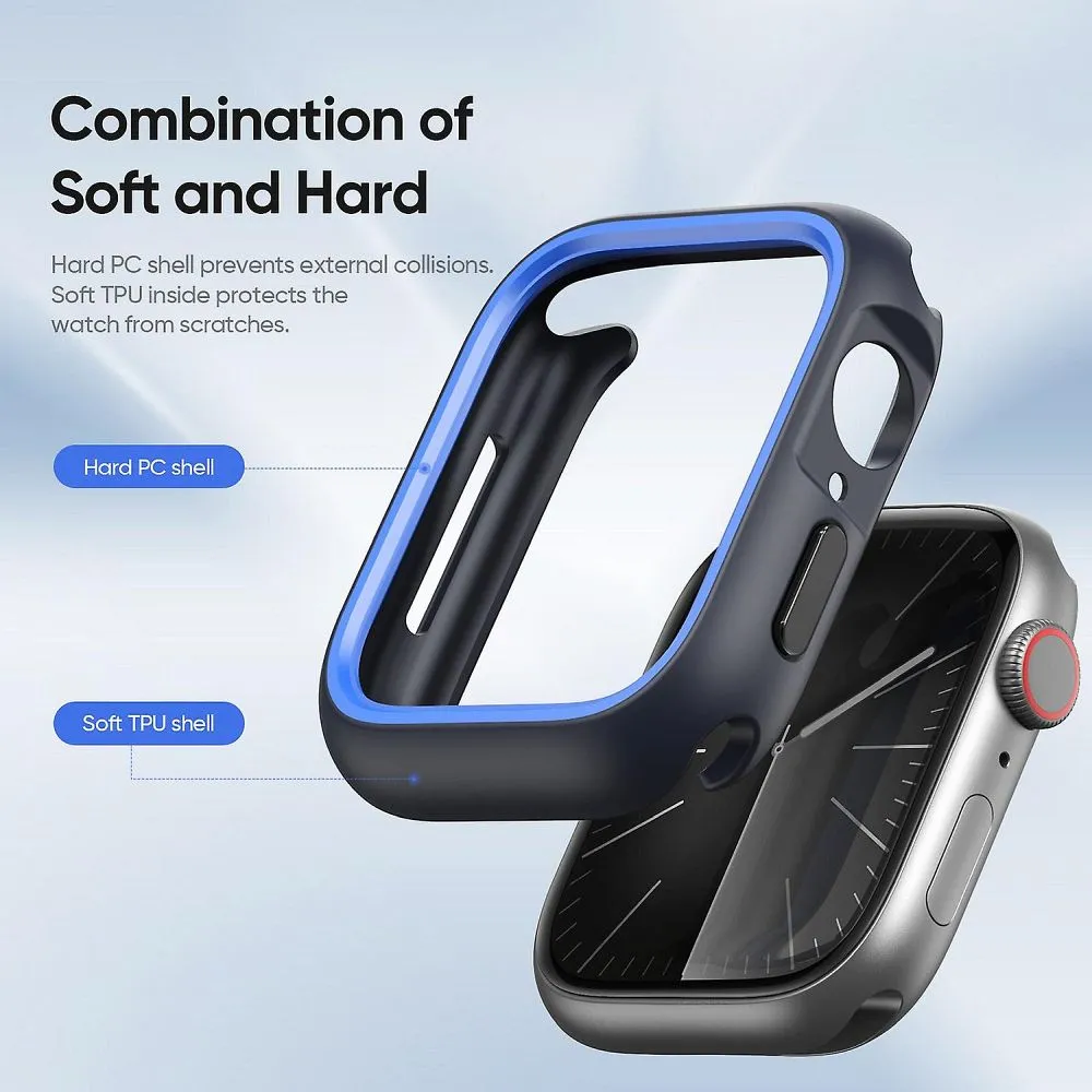 DUX DUCIS case BAMO for Apple Watch 7 / 8 / 9 41 mm midnight blue - Image 4