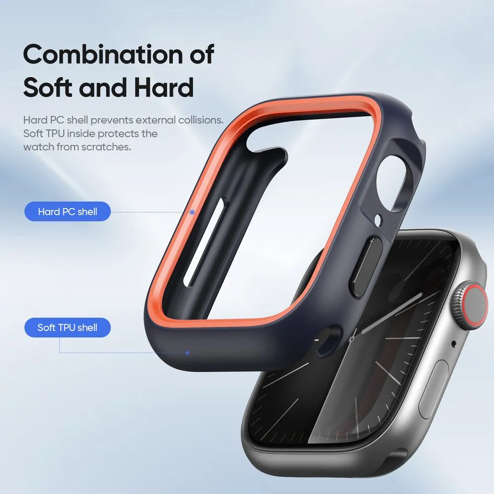 DUX DUCIS case BAMO for Apple Watch 7 / 8 / 9 45 mm midnight orange - Image 2