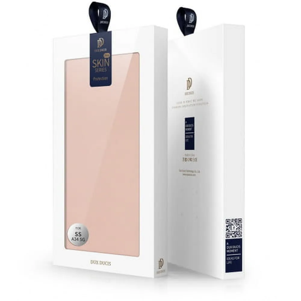 DUX DUCIS wallet case SKIN PRO for SAMSUNG A35 rose - Image 9