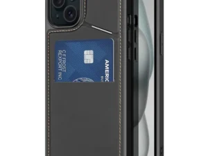 DUX DUCIS case RAFI II MAG with stand compatible with MagSafe for IPHONE 15 black