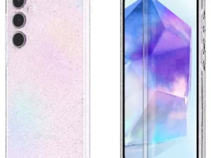 SPIGEN Liquid Glitter Crystal case for SAMSUNG A55 5G transparent