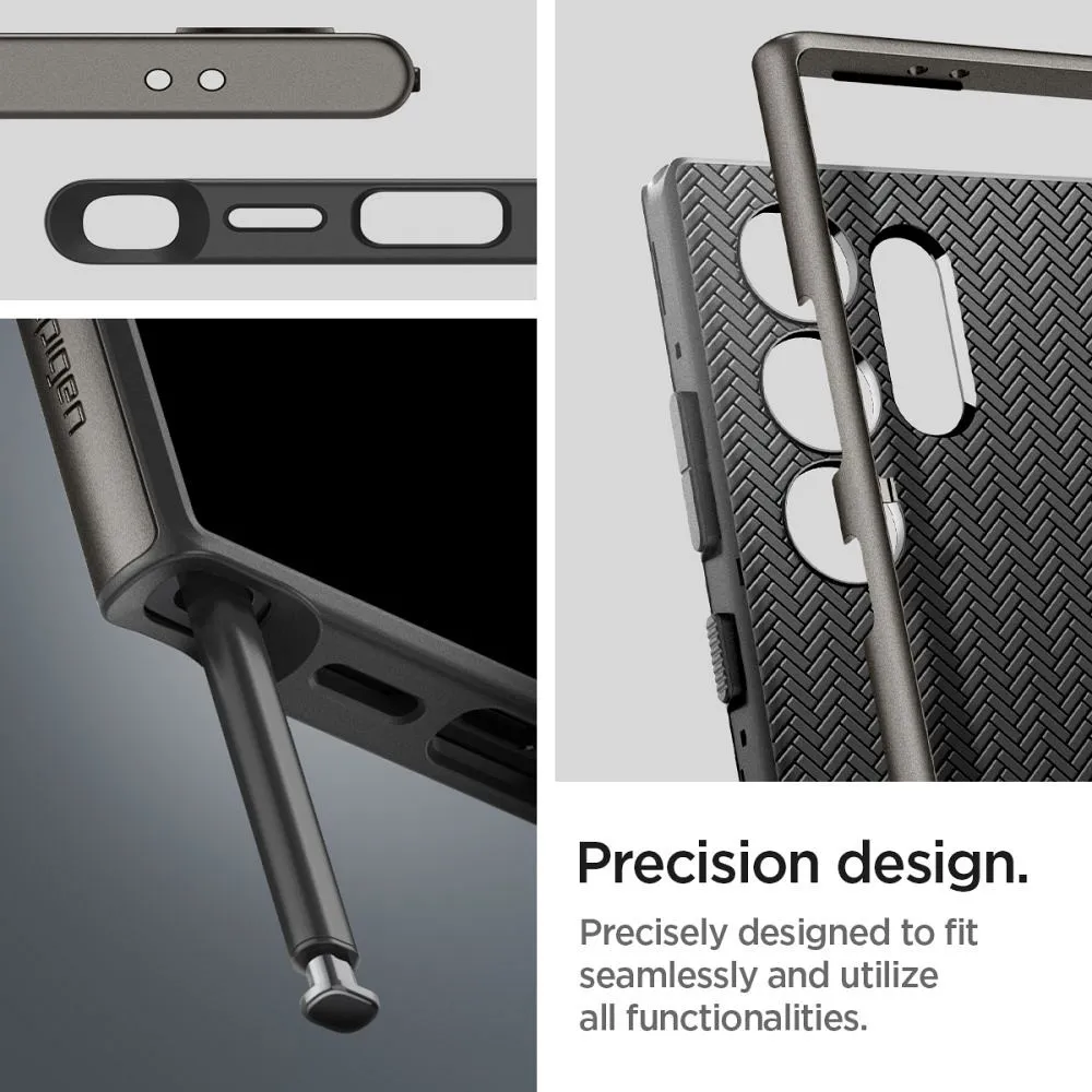 SPIGEN Neo Hybrid case for SAMSUNG S24 ULTRA gunmetal - Image 6