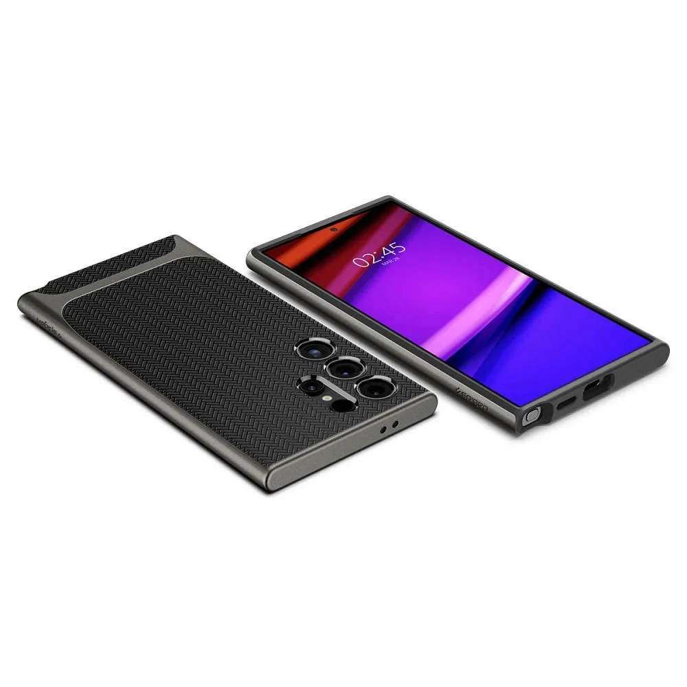 SPIGEN Neo Hybrid case for SAMSUNG S24 ULTRA gunmetal - Image 9