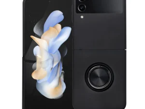 SILICONE RING Case for SAMSUNG Z Z Flip 4 black