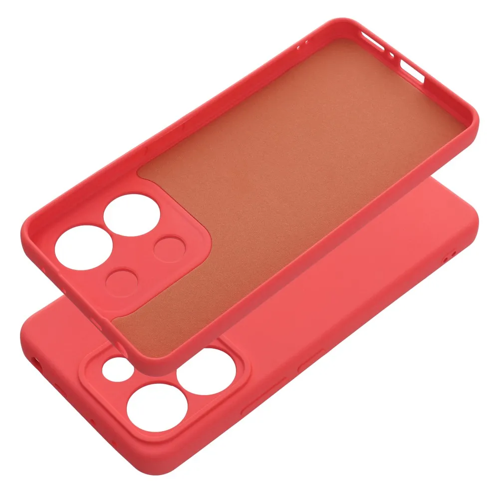 SILICONE case for XIAOMI Redmi Note 13 4G peach - Image 2