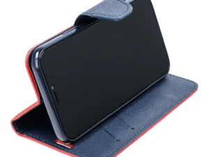 FANCY Book case for  XIAOMI Redmi Note 13 Pro 4G red / navy