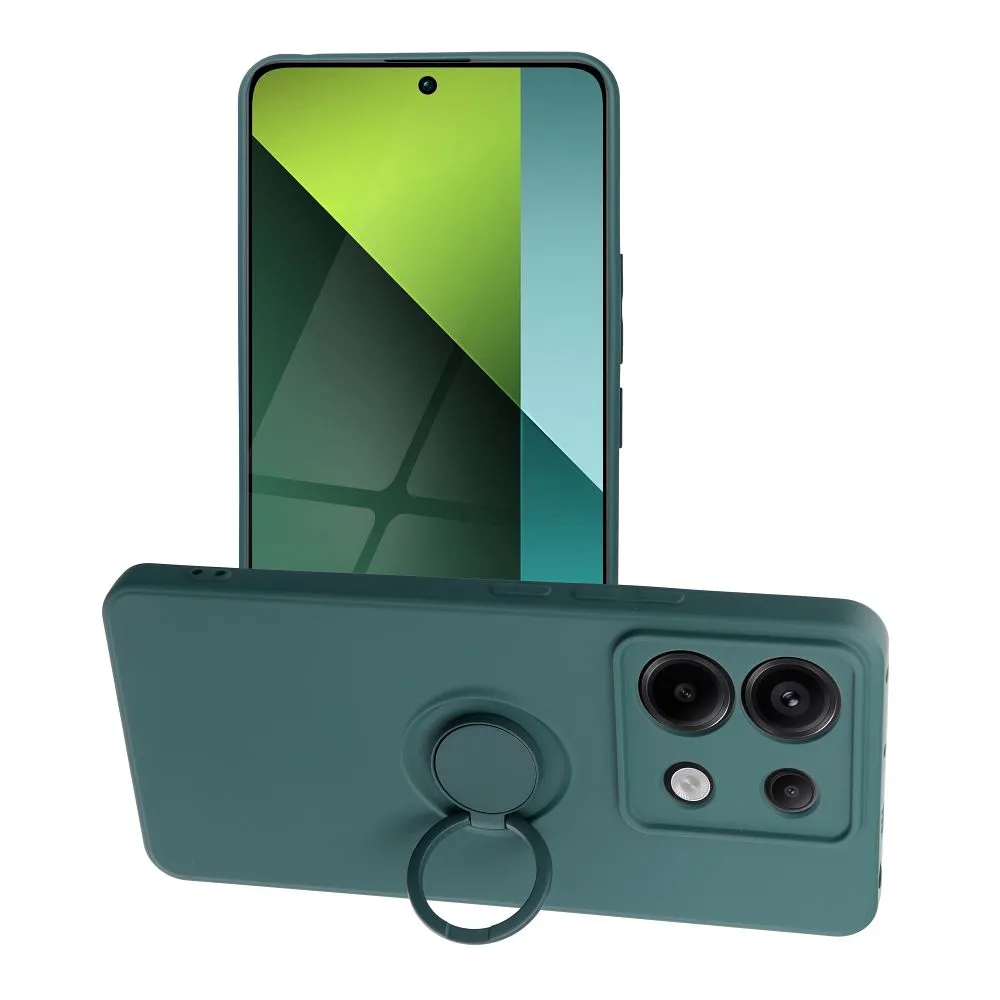 SILICONE RING case for XIAOMI Redmi Note 13 Pro 5G green