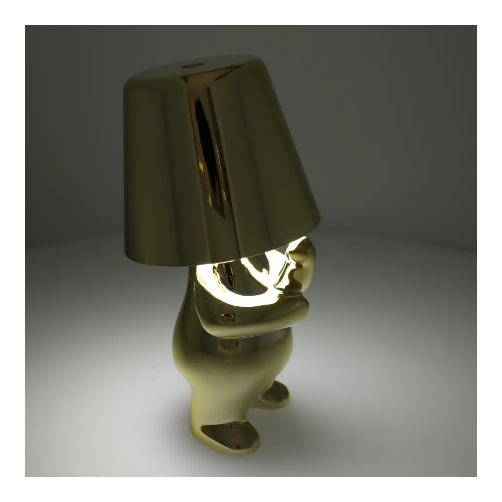 Table lamp bedside GOLD MAN Art Deco standing (version 3) MLTL - Image 10