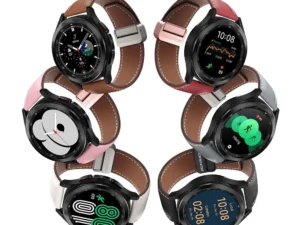 DUX DUCIS strap YA genuine leather for Apple Watch 38 / 40 / 41 mm red