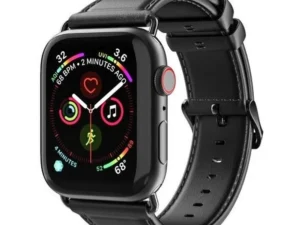 DUX DUCIS strap YA genuine leather for Apple Watch 42 / 44 / 45 / 49 mm black