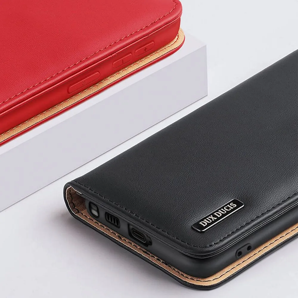 DUX DUCIS wallet case HIVO for SAMSUNG S24 red - Image 9