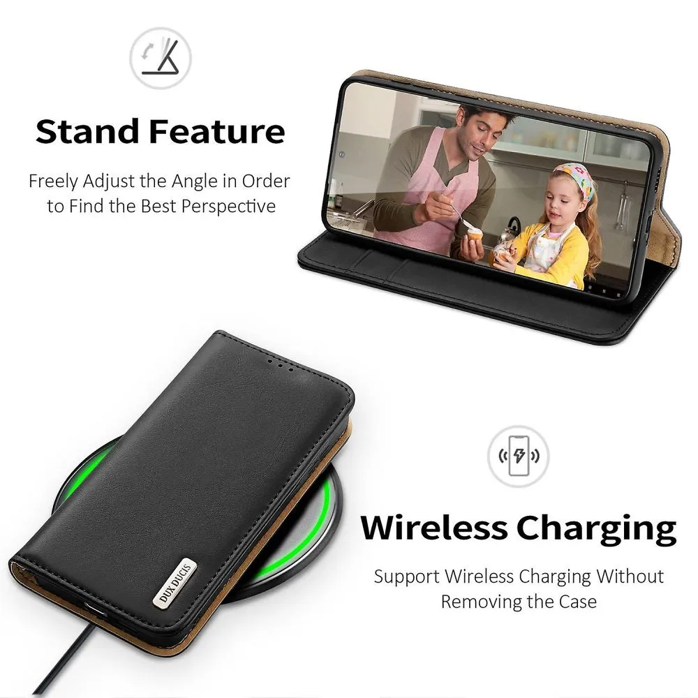 DUX DUCIS wallet case HIVO for SAMSUNG S24 Plus black - Image 3