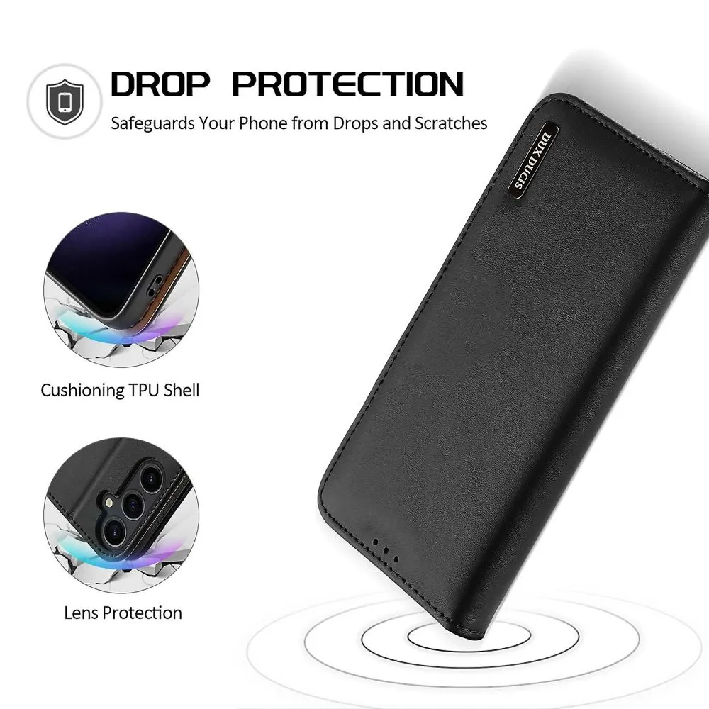 DUX DUCIS wallet case HIVO for SAMSUNG S24 Plus black - Image 2