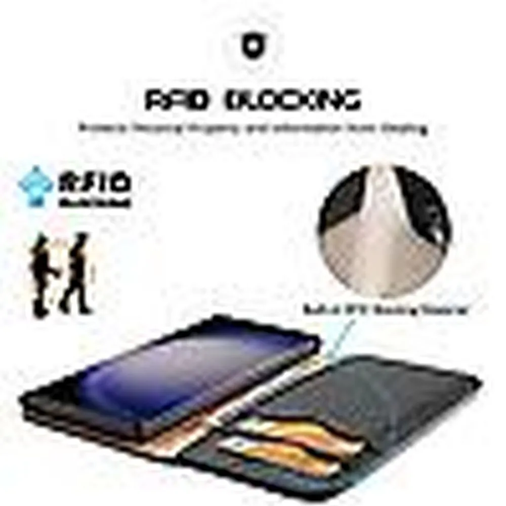 DUX DUCIS wallet case HIVO for SAMSUNG S24 Ultra black - Image 4