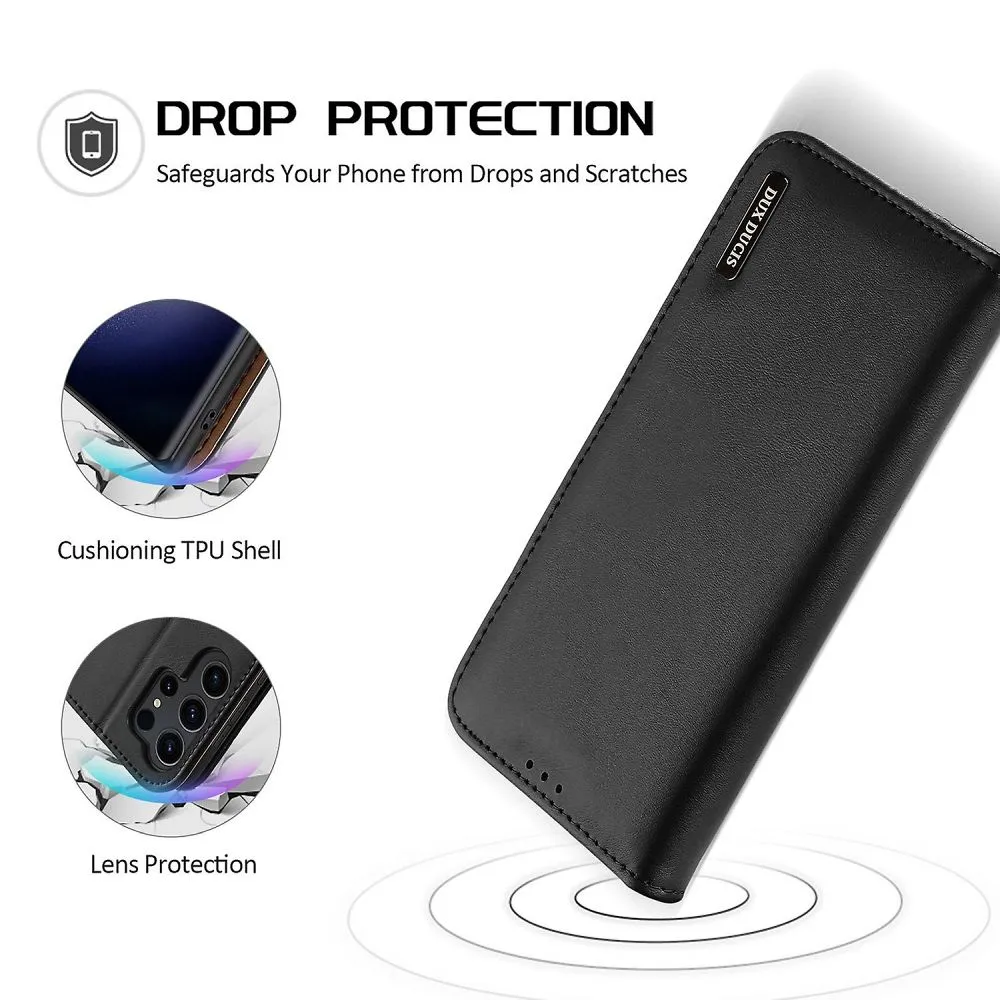 DUX DUCIS wallet case HIVO for SAMSUNG S24 Ultra black - Image 2