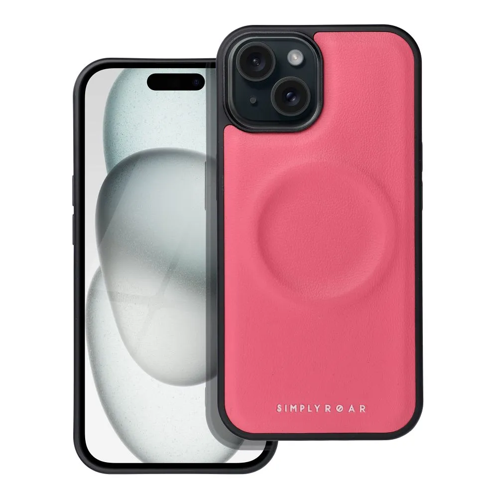 Roar Mag Morning Case - for iPhone 15 hot pink