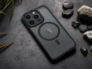 FULL MATTE MAG COVER case compatible with MagSafe for IPHONE 14 black