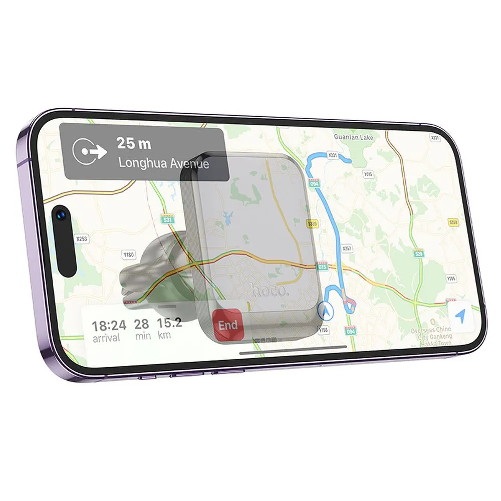 HOCO magnetic car holder for air vent H24 black - Image 4
