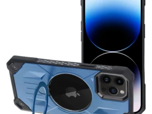 ARMOR MAG COVER case compatible with MagSafe for IPHONE 14 Pro blue
