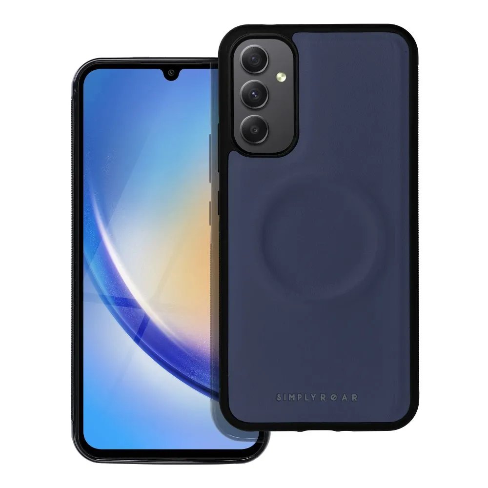 Roar Mag Morning Case - for Samsung Galaxy A34 navy