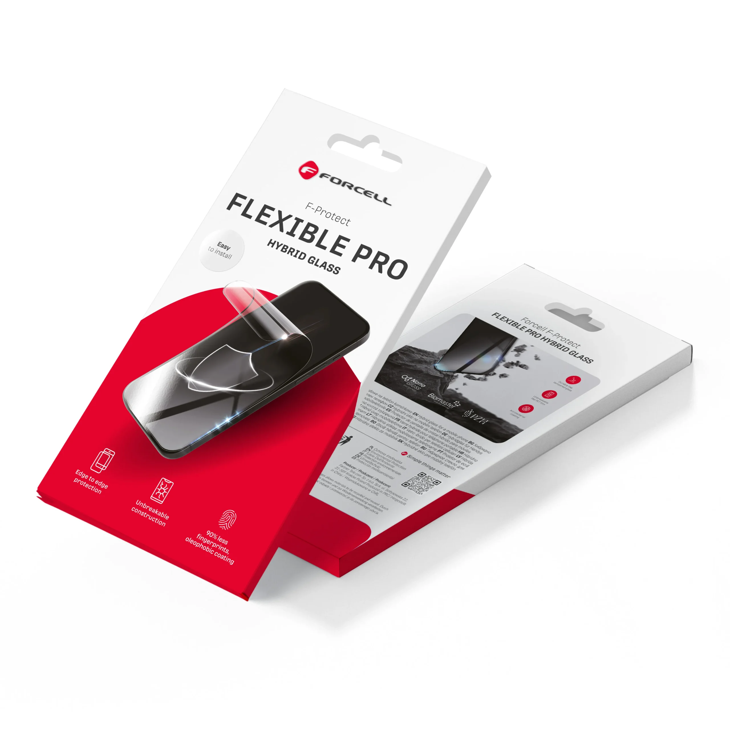 Forcell Flexible Nano Glass 5D for iPhone 15 black - Image 15