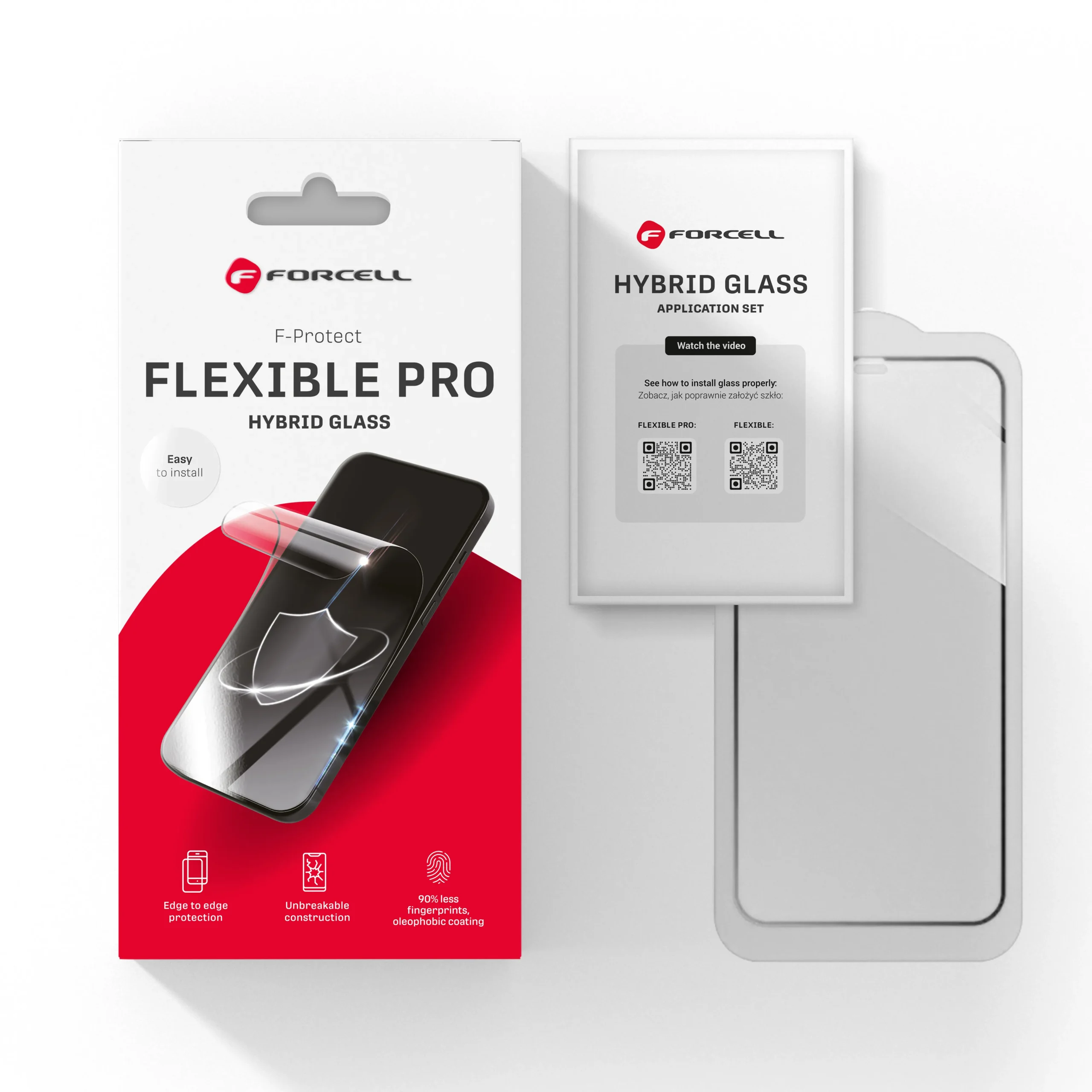 Forcell Flexible Nano Glass 5D for iPhone 15 black - Image 14