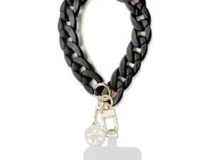 GUESS hand strap GUOUCBMC4MK (Large Chain Acrylic 4G Charms) black