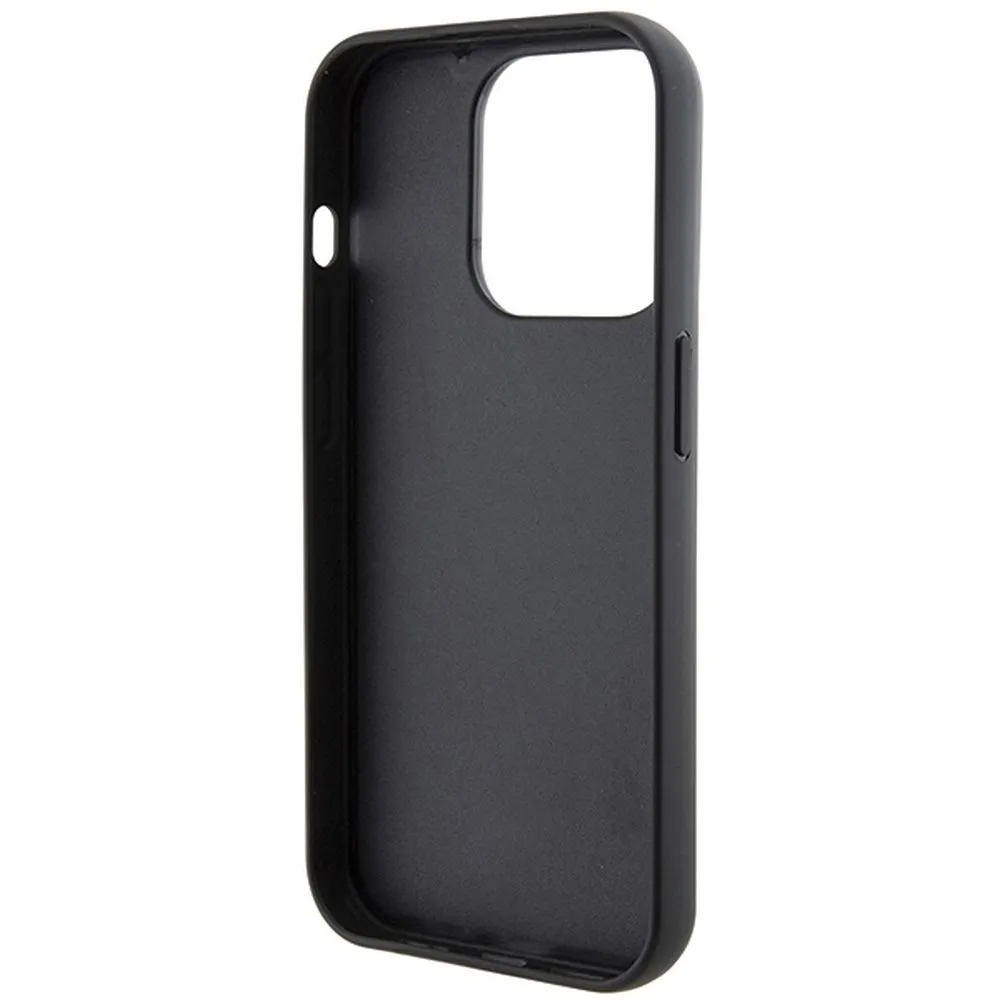 KARL LAGERFELD case for IPHONE 14 Pro Max KLHCP14XGSACHPK (Gripstand Saffiano choupette PIN) black - Image 15